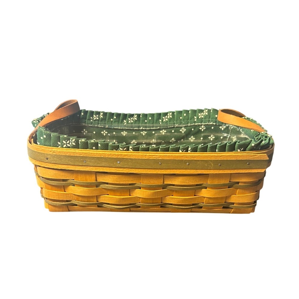 Vintage Longaberger Basket Matching Set 2 Handwoven 1997 Cottagecore Americana